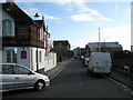 Looking westwards along River Road