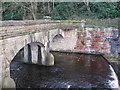 Bridge over the spillway, More Hall Reservoir