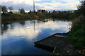 Fishing Platform on the River Derwent