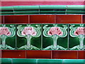 Art Nouveau tiles