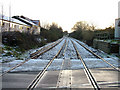 Railway south from Saxmundham station