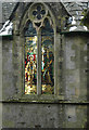 SD4692 : Stained glass windows, All Saints Church Underbarrow by Tom Richardson