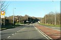 The A4231 north east of Barry