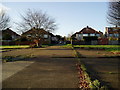 View from Centaurs RFC stadium - looking towards Gower Road entrance