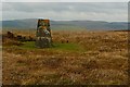 SO1955 : Trig Point at 532 metres by Graham Horn