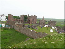 NU1241 : Ruins of Lindisfarne Priory by N Chadwick