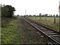 Approaching the Market Street level crossing