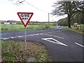 H1036 : Road Junction, Rossaa by Kenneth  Allen