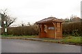 Bus stop on the A620 Welham