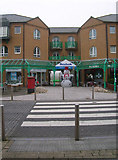 TQ3303 : Entrance to Village Square, Brighton Marina by Simon Carey