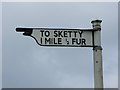 "Listed" Street Sign on the Mumbles Road