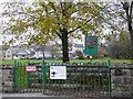 Entrance to Memorial Gardens