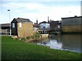 A swing bridge in Faversham