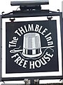 Sign for the Thimble Inn