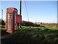 K6 kiosk in the hamlet of Ryton