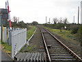 A view to the south from Harlech level crossing