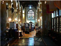 SU1868 : Interior, St Peter's church, High Street, Marlborough by Brian Robert Marshall