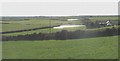 Kettle lakes  and drumlins below Tan 