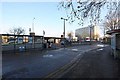 Bus stop at Cockfosters Tube Station