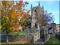 Hartington Church, graveyard and gateway