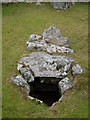 HU2850 : Post hole in Staneydale Temple by Anne Robertson