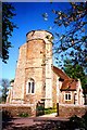 Round tower of All Saints