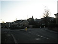 Roundabout at the rear of St James