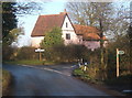 House at lane junction, Naughton