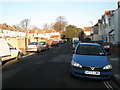 Looking northwards up Ironbridge Lane  towards Locksway Road