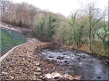 SK3192 : River Bank Repairs, near Middlewood Tavern, Oughtibridge - 2 by Terry Robinson