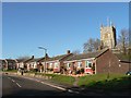 Bere Regis: bungalows on Elder Road