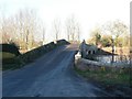 Spetisbury: approaching Crawford Bridge