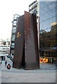 Large metal sculpture near Broadgate Circus.