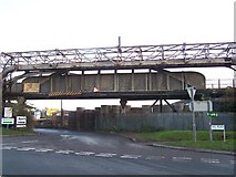 TQ9064 : SKLR bridge over Gas Road (south) by David Anstiss