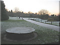 Frosty afternoon at Lesnes Abbey