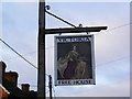 TM2263 : Victoria Public House sign by Geographer