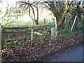 Footpath on West Wood Road