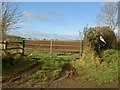 Gate on the lane from Dunkirk to Little Badminton