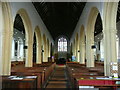 SX7039 : All Saints' church, Malborough - interior by Jonathan Billinger