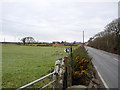 SH5827 : Footpath access from the A496 road at Sarn Hir by John Lucas