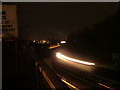 The A14 at night