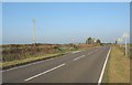 SH3574 : Minor road junction on a long straight stretch of the A 4080 by Eric Jones