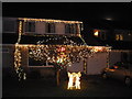 Christmas lights, in Nyland Road, Swindon
