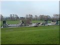 North Hykeham Sk8 Park - deserted after a rainy day