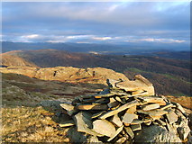 SD3099 : Cairn, High Wythow by Michael Graham