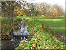 NY9364 : Cockshaw Burn and (part of) Tyne Green (4) by Mike Quinn