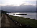 Boats moored at Stocks Reservoir