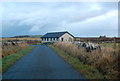 New house on bend in the lane