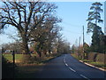 Yaxley Road heading towards the A140