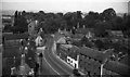 Church street viewed from the church tower.